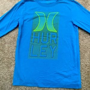 Boys Size L Hurley Long Sleeve Shirt